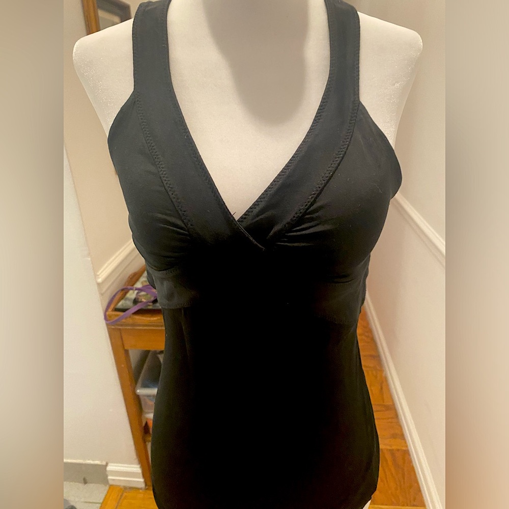 Gucci Black Women's Top criss cross back